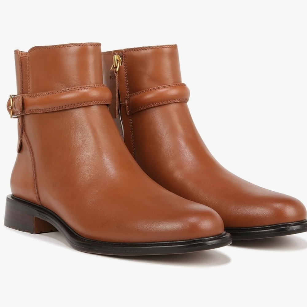 Franco Sarto Elese Women's 6.5 Congnac Ankle Boot
